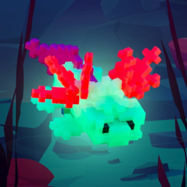 Plus-Plus koker 'Axelotl' | 100 stuks