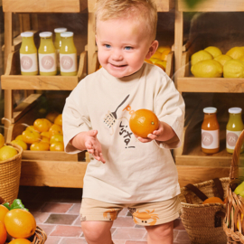 Z8 mini shirt Gilverto panna cotta | maat 80 - 116