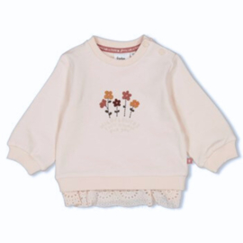 Feetje sweater Wild Flowers | in maat 62-74