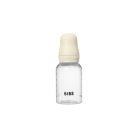 BIBS glazen fles met latex speen ivory | 150 ml