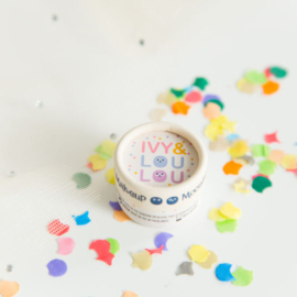 Ivy & Loulou kindermake-up glitter zilver