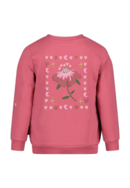 Jubel Sweater Flowers Roze
