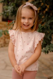 Little Dutch flaired broek pink blush | maat 74 - 104