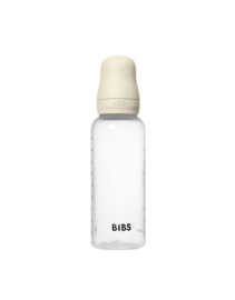 BIBS glazen fles met latex speen ivory | 270 ml