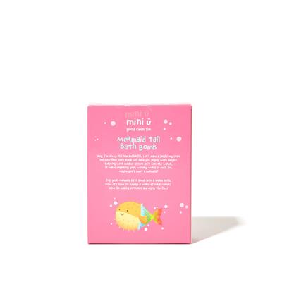 Mini Ü bath bomb mermaid tail