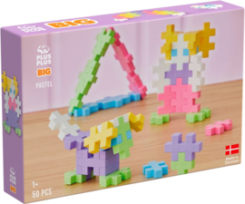 Plus-Plus BIG mix 'Pastel' | 50 stuks