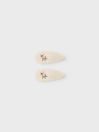 Lil' Atelier haarclips bloemetjes | set van 2