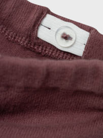 Lil' Atelier flaired legging rose brown | maat 92 - 128