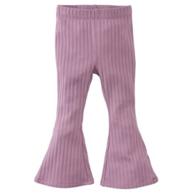 Z8 mini flaired legging rib Fiore lavenda | maat 80 - 116
