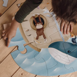 Little Dutch Ark van Noach vloerpuzzel XL