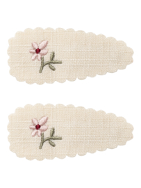 Lil' Atelier haarclips bloemetjes | set van 2