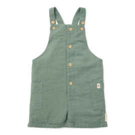 Little Dutch kort tuinpak forest green | maat 74 - 104