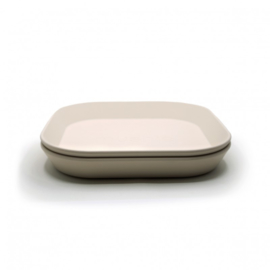 Mushie bord vierkant Ivory | set 2