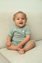 Feetje limited edition summer wafel pyjama zeegroen | maat 56 - 152