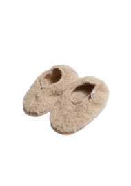 Alwero sloffen wol Cloudlet beige | maat 21-28