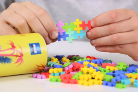 Plus-Plus koker mix 'Tropical' | 240 stuks