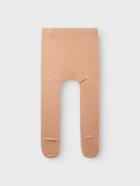 Lil' Atelier pointelle maillot ruby tan | maat 56 - 128