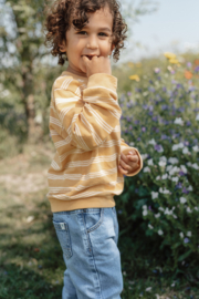 Little Dutch sweater streep yellow | maat 74 - 104