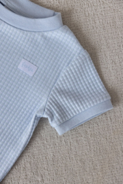 Feetje limited edition shortama wafel | baby blue