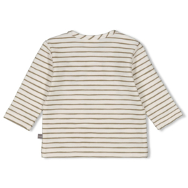 Feetje shirt streep Mini Adventurer | maat 56 - 74