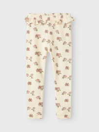 Lil' Atelier legging met pioenrozen | maat 92 - 128