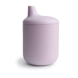 Mushie sippy cup soft lilac