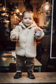 Alwero babyjasje wol sand brown | maat 68-98