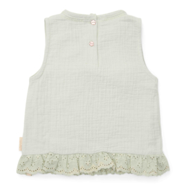 Little Dutch top mouwloos fairy mint | maat 74 - 104