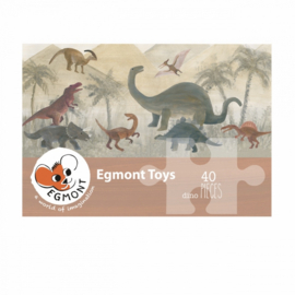 Vloerpuzzel dinosaurussen | 40 stukjes