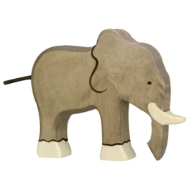 Holztiger houten olifant