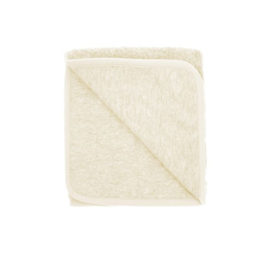 Alwero deken thumbled naturel | in wieg of ledikant