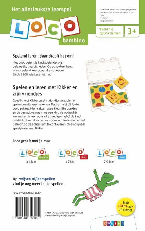Loco Bambino Kikker startersset | basisdoos incl. 2 boekjes