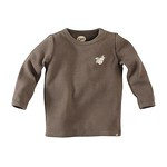 Z8 shirtje taupe met citroentje | maat 56-68