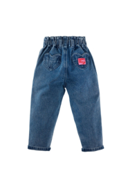 Z8 mini | Soraya Ruffle Jeans Mid Blue
