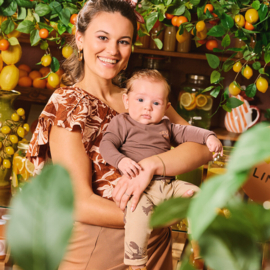 Z8 newborn broekje Savino nougat | maat 50 t/m 74