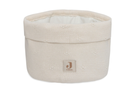 Jollein commodemandje cosy knit | in ivory of wild rose
