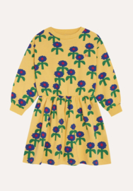 The Campamento | Blauwe Daisies Jurk