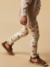 Lil' Atelier legging met pioenrozen | maat 92 - 128