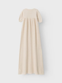 Lil' Atelier doopjurk gebreid beige | maat 62 - 74