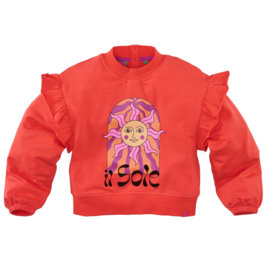 Z8 kids sweater Lunetta tropical coral | maat 92 - 152