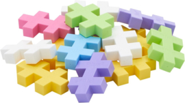 Plus-Plus BIG koker mix 'Pastel' | 15 stuks