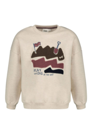 Sturdy | Sweater Offwhite Melange | Play and Dig