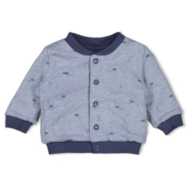 Feetje Blue Ocean omkeerbaar bomberjack | maat 62 t/m 74
