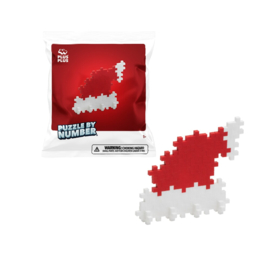 Plus-Plus minizakje 'Kerst' | 24 stuks