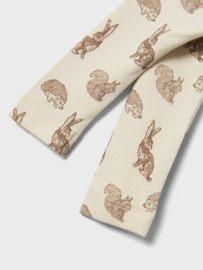 Lil' Atelier legging bosdiertjes | maat 56 - 86