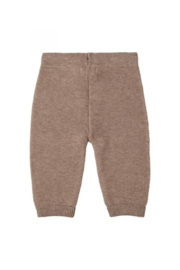 Noppies gebreid broekje Grover taupe melange | maat 50 - 62