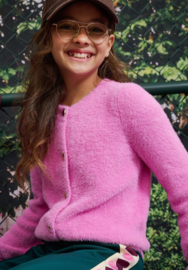 Z8 | Maggie Roze Gebreid Vest Pink Power