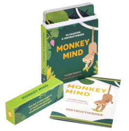 Monkey mind mindfullness kaarten voor kinderen