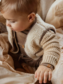 Lil' Atelier sherpa vest | maat 56 - 128