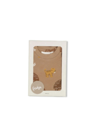 Feetje Limited Edition Pyjama | Milo Mammoth Taupe